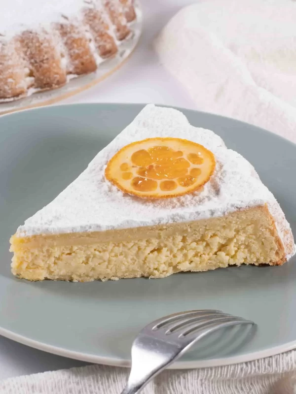 Tarta de Ricotta y Naranja