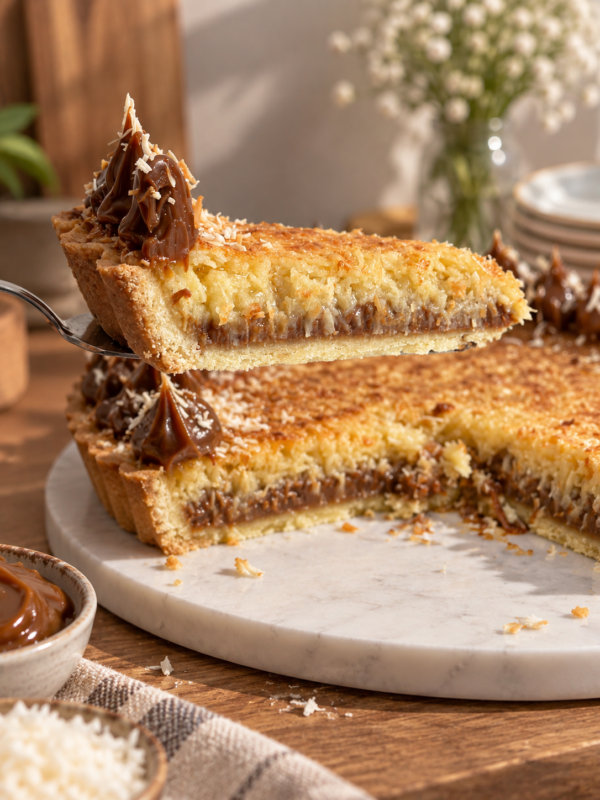 coco-y-dulce-de-leche Tarta de Coco y Dulce de Leche