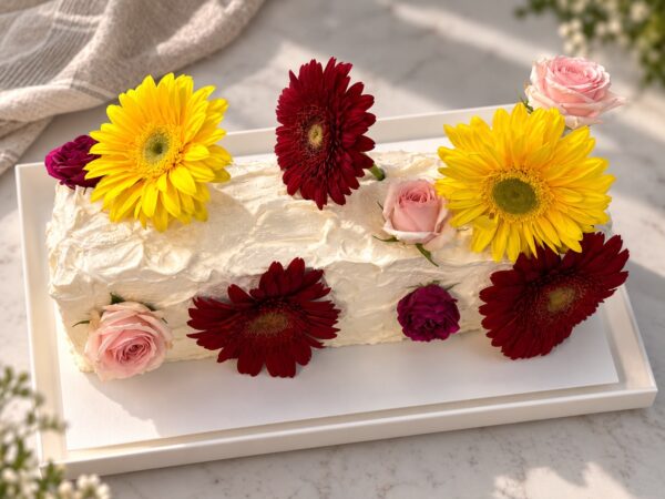 Buttercream con Flores Naturales